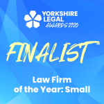 MJC Law Shortlisted in Five Categories at the Yorkshire Legal Awards